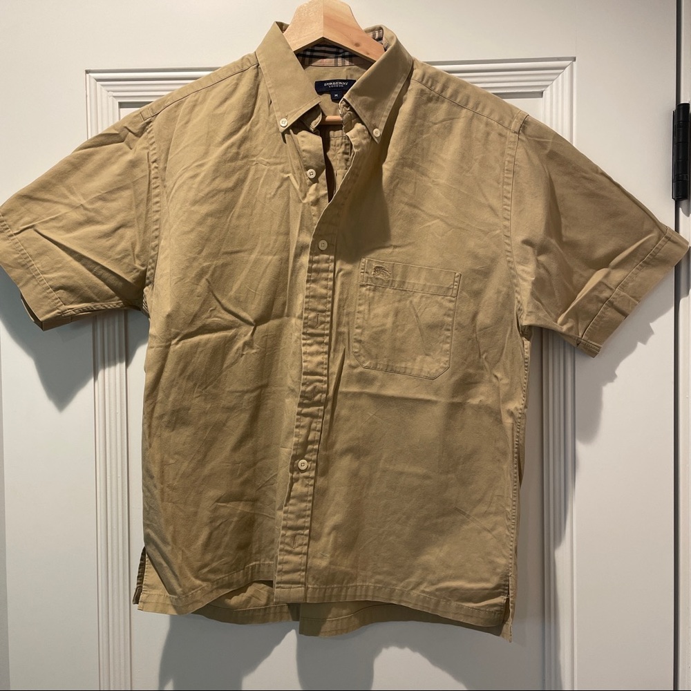 Men’s Burberry short sleeve shirt